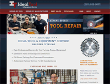 Tablet Screenshot of idealtool.com